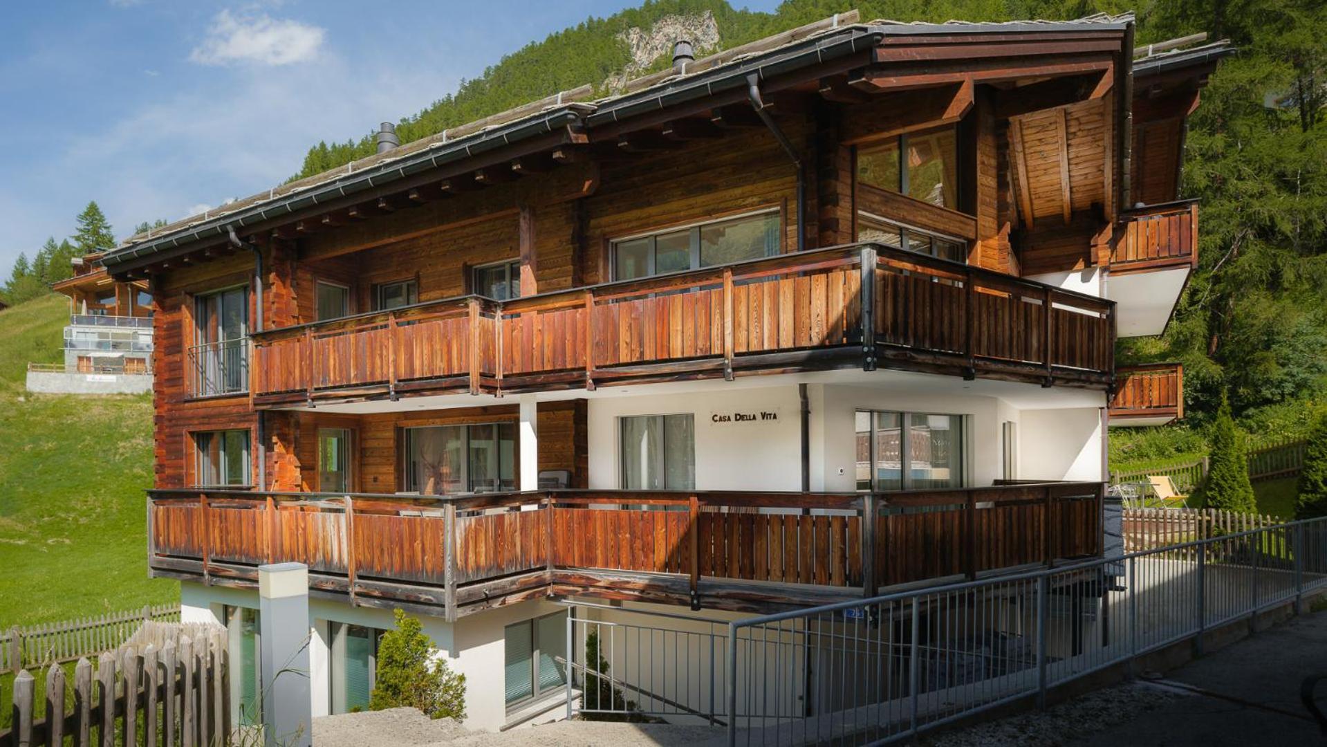 Casa Della Vita By Zermatt Premium Apartments Exteriér fotografie
